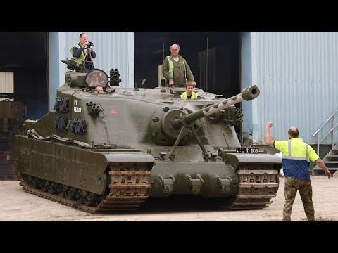 A39 Tortoise: Britain's 80-Ton Bunker Buster That Never Fought