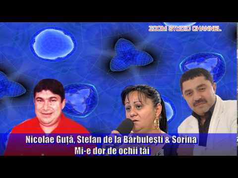 NICOLAE GUTA, STEFAN DE LA BARBULESTI & SORINA - MI-E DOR DE OCHII TAI, ZOOM STUDIO