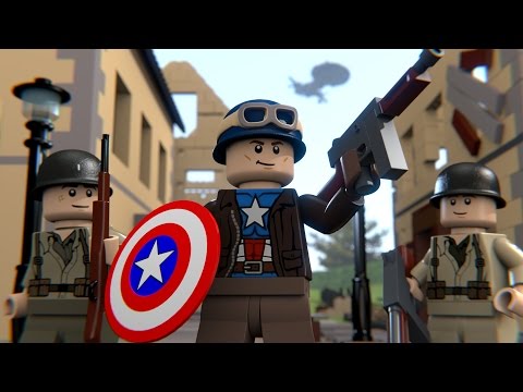 LEGO WWII CAPTAIN AMERICA