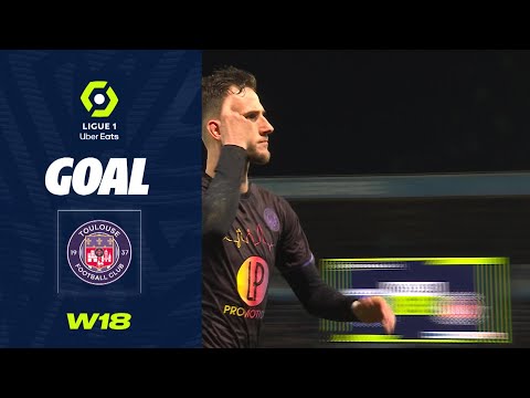 Goal Branco VAN DEN BOOMEN (41' pen - TFC) AJ AUXERRE - TOULOUSE FC (0-5) 22/23