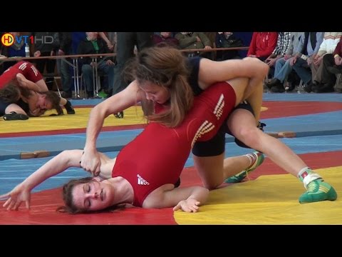 Wrestling German Championships 2015 Junior Women (Freestyle) - 48kg North, R 4