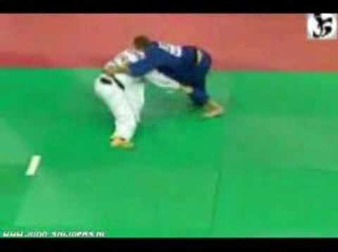 Judo Minsk 2007 Shinjikashvili (GEO) - Clerget (FRA)