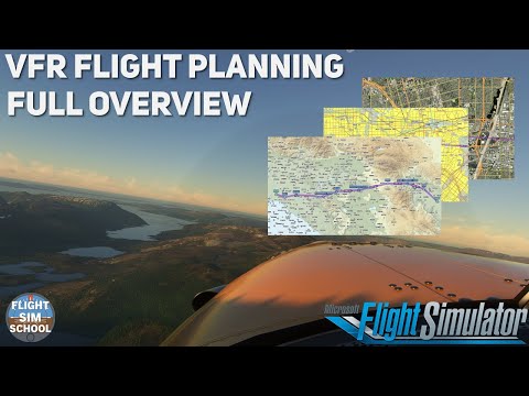 The Flight Simmer's Guide to VFR Route Planning for MSFS