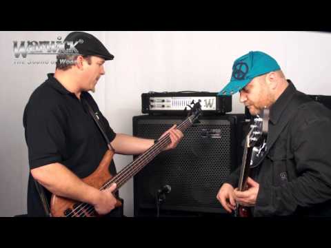 Warwick Amplification - The WA amp heads and WCA cabinets - with Andy Irvine