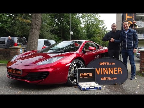 Winner! Week 41 2015 - McLaren 540C plus £10,000 cash! Win Your Dream Car!