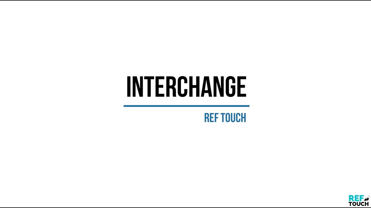 Touch Referee: The Interchange Procedure
