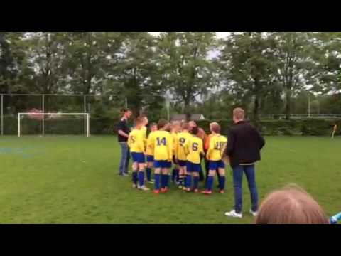 18 mei 2017 vv Staphorst JO13-3 wordt KAMPIOEN