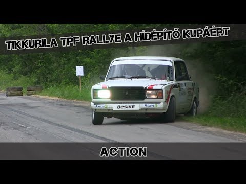 Tikkurila TPF Rallye a Hídépítő kupáért Bakonya - Action 2019