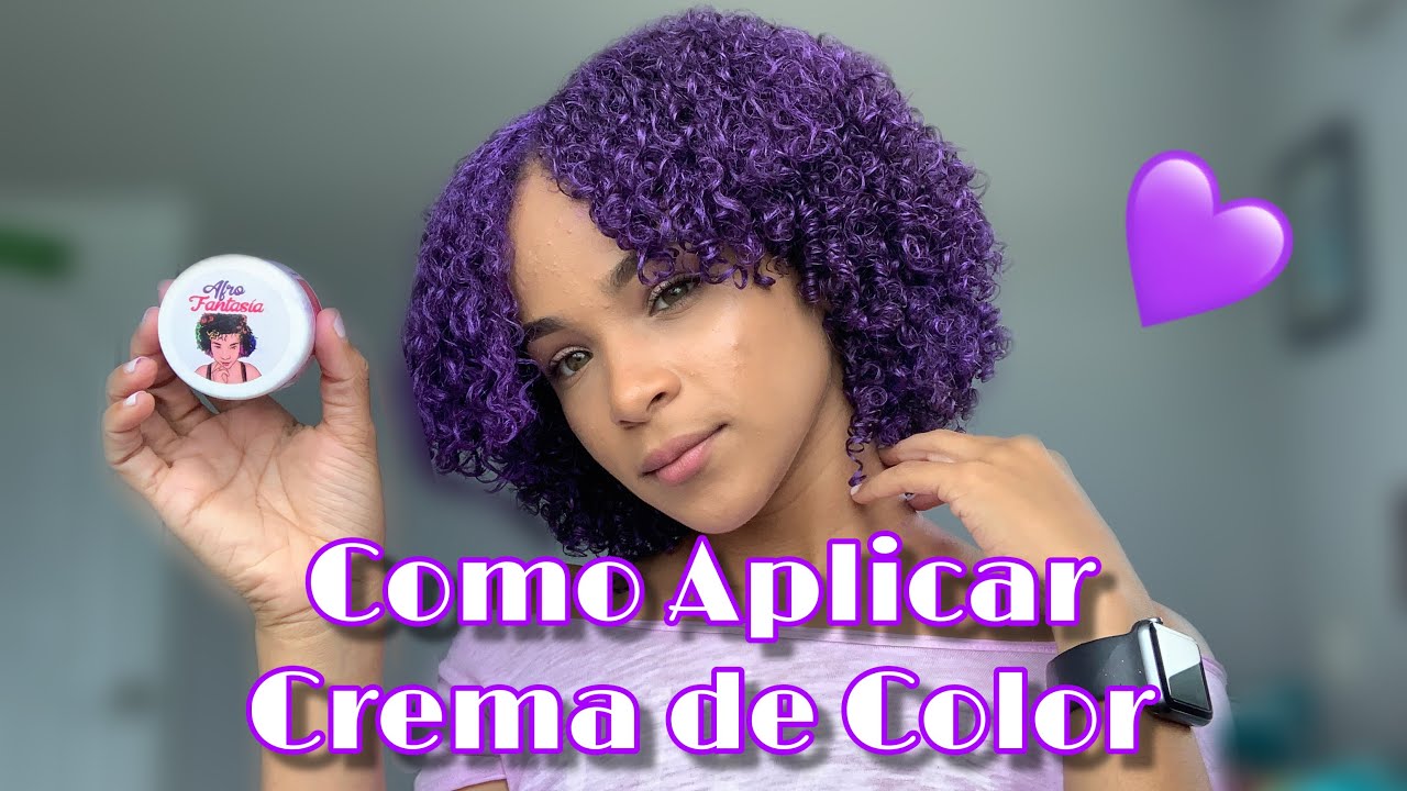 COMO APLICAR CREMA DE COLOR| @eliifresaa1 💜