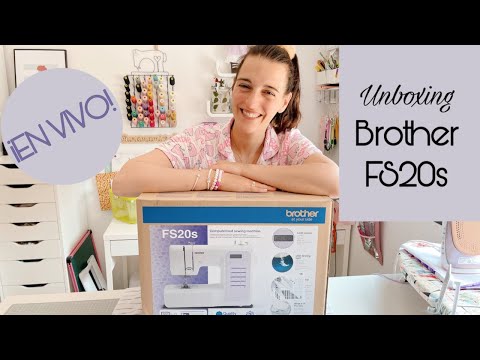 Siuvimo mašina Brother FS20S video