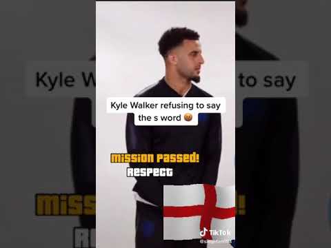 Kyle Walker refuses to say the “S" word 🤣🤬