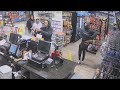 Clerk bombarded by 4 gunmen during robbery at SW Houston gas station, video shows