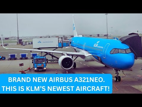YouTube thumbnail for KLM Airbus A321neo