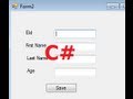C# Tutorial 5: How To Open A Second Form using ...