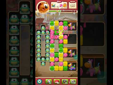 Toon blast level 7553 no booster ✨🦖🦖