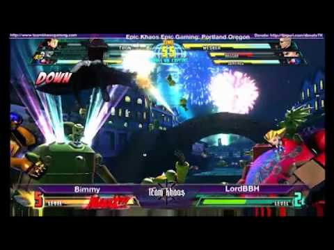 Epic Khaos March MvC3 Singles - Bimmy vs LordBBH