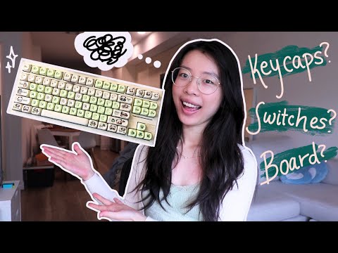 chronic overthinker builds her first custom mechanical keyboard | Guide for beginners