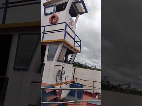 rebocador BALSA rio MADEIRA em HUMAITÁ Amazonas #shorts