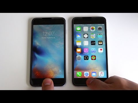 Touch ID Test - iPhone 6s Plus VS iPhone 6 Plus