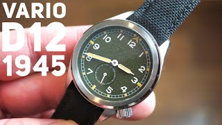 Vario D12 1945 WWII Themed Watch Review
