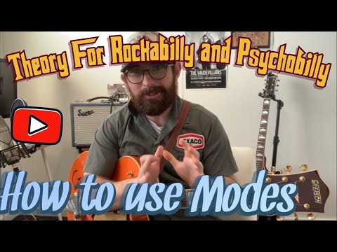Theory For Rockabilly and Psychobilly Guitar - How to use Modes