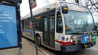 Ride On CTA 2002 Nova Bus LFS 6877 On Rt 77 Belmont to Cumberland