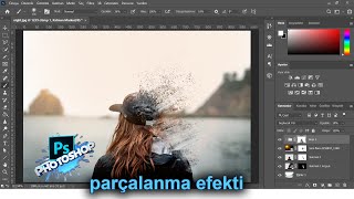Photoshop Parçalanma Efekti. Photoshop Dersleri
