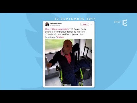 Philippe Croizon : il doit prouver qu'il est handicapé ! - C à Vous - 25/09/2017