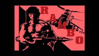 Rambo MSX intro