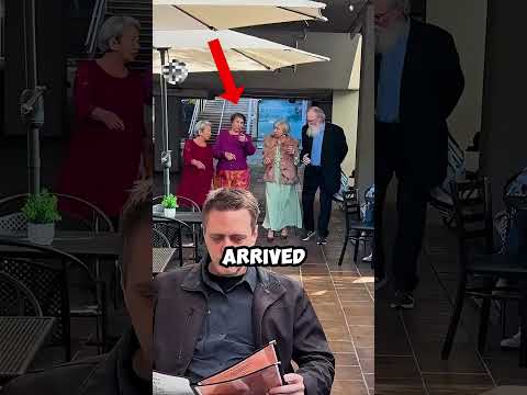 A man arrogantly took a reserved table at a restaurant, ignoring the waitress’s polite #wholesome