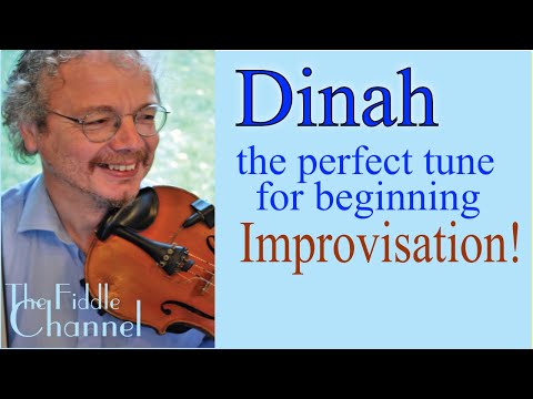 Dinah (beginning improvisation for jazz violin)