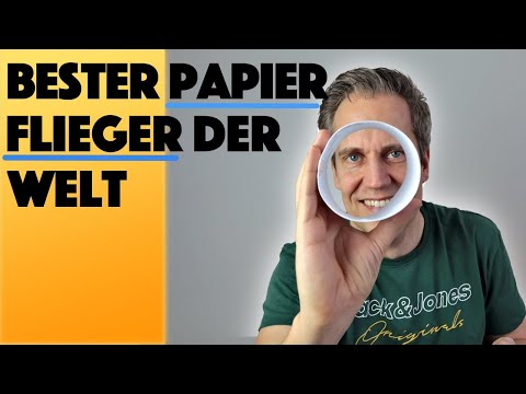 Der Beste und einfachste Papierflieger