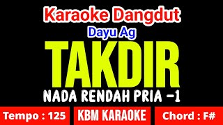 Download lagu TAKDIR KARAOKE!! NADA PRIA mp3
