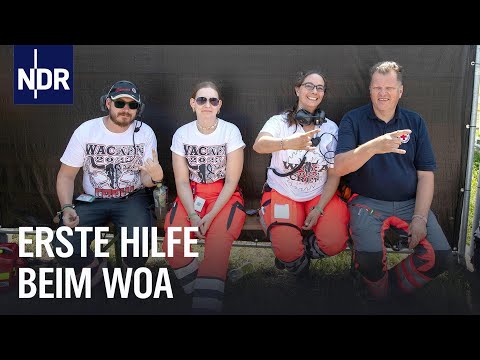 Wacken Open Air: Ärzte, Sanitäter, Metalheads | Die Nordreportage | NDR Doku