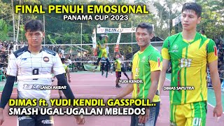 Download lagu Final Penuh Emosional! DIMAS Saputra ft. Yudi Kendil Langsung Gasspoll Ugal-Ugalan Smash Mbledos.. mp3