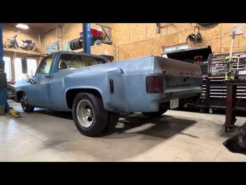 Bagged Chevrolet C30 Custom Deluxe Dually