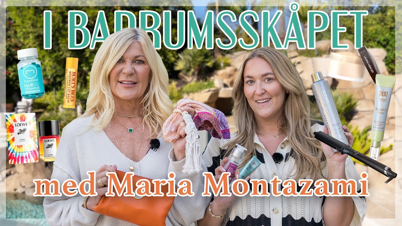 I BADRUMSSKÅPET MED MARIA MONTAZAMI
