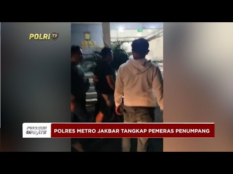 PRESISI UPDATE : POLRES METRO JAKBAR TANGKAP PEMERAS PENUMPANG 02/04/2024 08.00