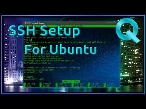 comment installer ssh sur ubuntu