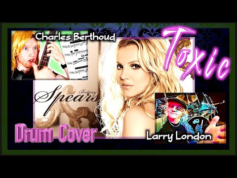 Playing with Charles Berthoud - LARRY LONDON  #charlesberthoud #britneyspears #drumcover