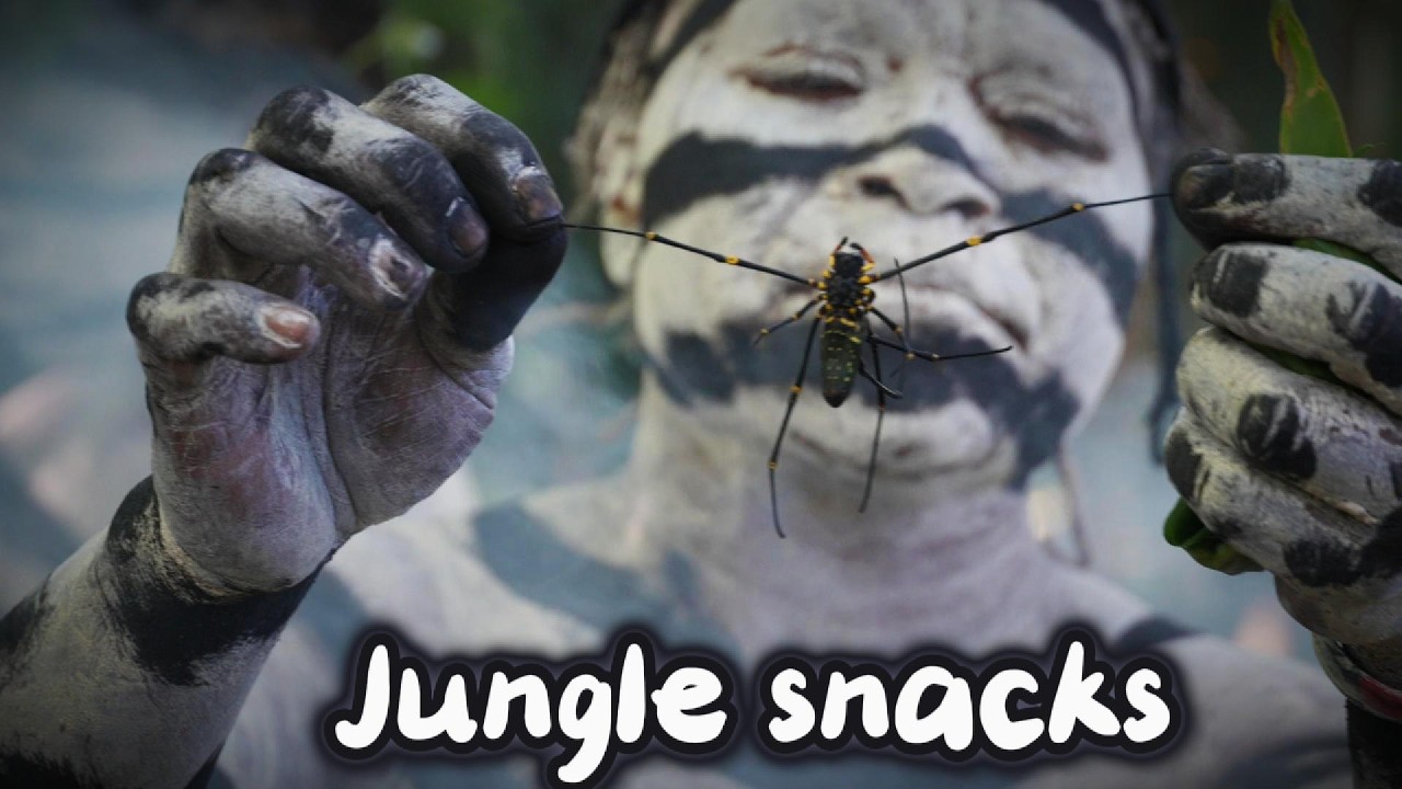 Forget Granola: The Jungle's Ultimate High-Protein Snack | Insect hunters of PNG