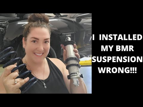 INSTALLING BMR DRAG RACE SUSPENSION KIT ON MY 2010 5TH GEN CAMARO SS (KIT DRP007) | Amanda Rae Jean