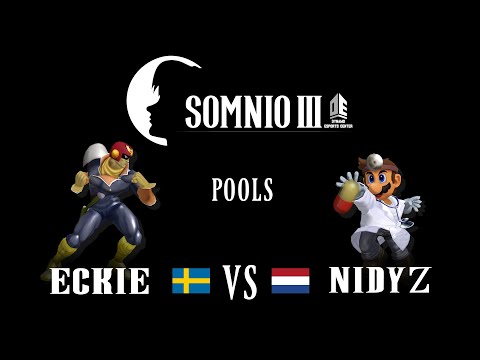 Somnio 3 - Eckie (C.Falcon) vs nidyz (Dr.Mario) - Pools