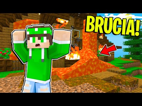 LA MIA CASA HA PRESO FUOCO NELLA BIG VANILLA DEGLI YOUTUBERS!