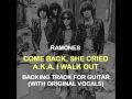 Ramones - Come Back, She Cried (Backing Track For Guitar With Original Vocals)