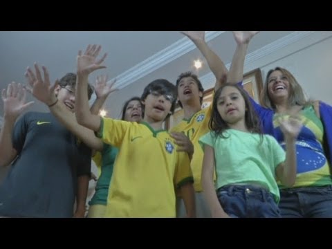 Six-fingered family believe extra digits will bring Brazil a World Cup win