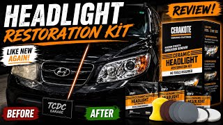 Cerakote Ceramic Headlight Restoration Kit Review | How To Make Headlights Look New Again EASILY