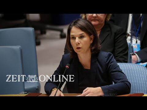 Baerbock zu Putin: "Beenden Sie die Art der Kriegsführung, Hunger als Waffe einzusetzen"