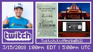 3/15/2018 - Commodore Amiga IRL - Amiga Video Magazine April 1990 Screening & More Screech