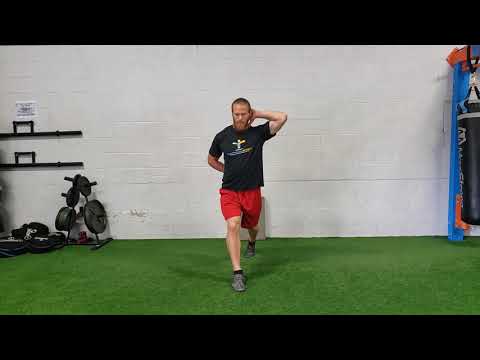 FMS Inline Lunge Pattern
